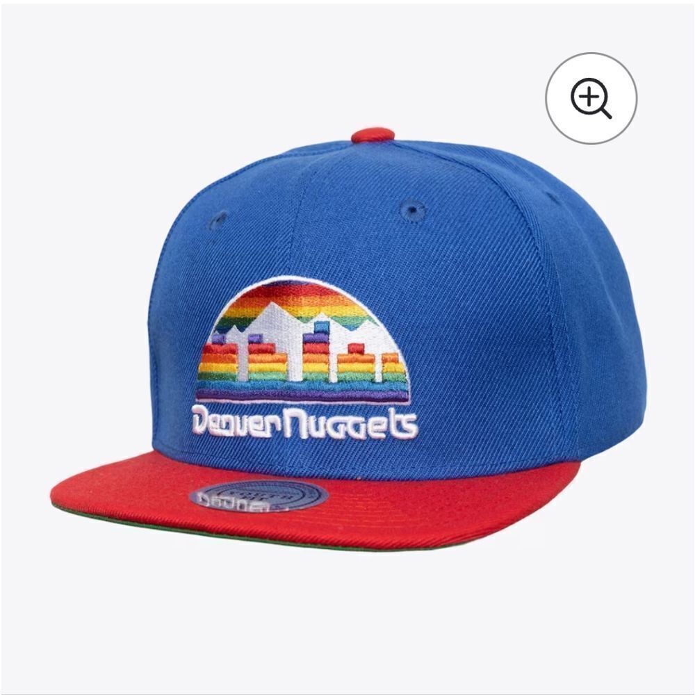 Mitchell & Ness Orange and Pink Denver Nuggets Hat(Same Style Different Color)